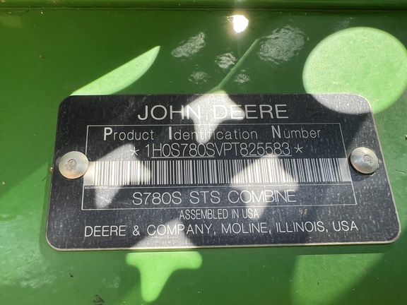 2023 John Deere S780 Combine
