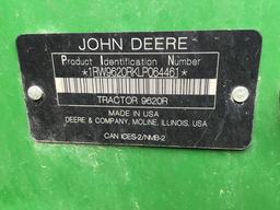 2020 John Deere 9620R Tractor 4WD