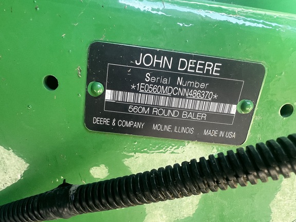 2022 John Deere 560M Baler/Round