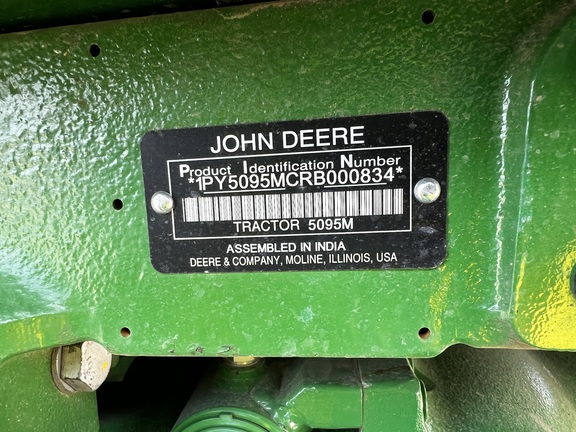 2024 John Deere 5095M Tractor