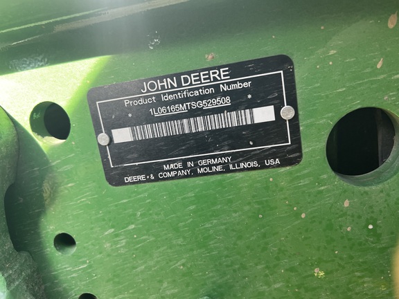 2025 John Deere 6M 165 Tractor