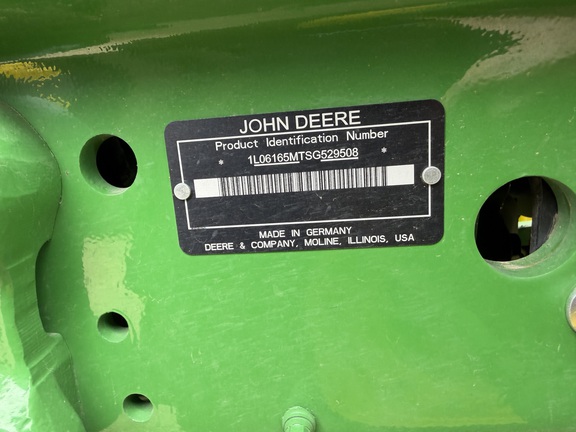 2025 John Deere 6M 165 Tractor