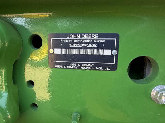 2025 John Deere 6R 165 Tractor