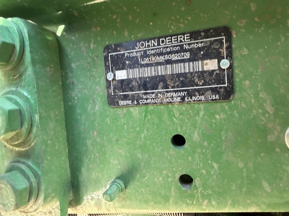 2025 John Deere 6M 140 Tractor