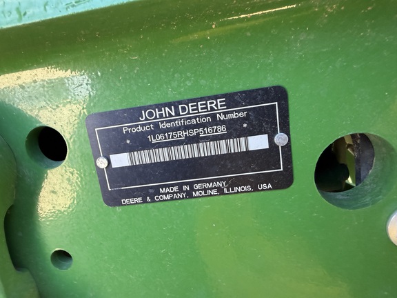 2025 John Deere 6R 175 Tractor