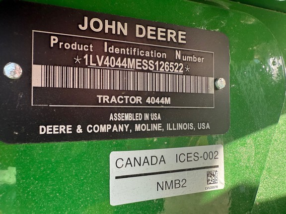 2025 John Deere 4044M Tractor Compact