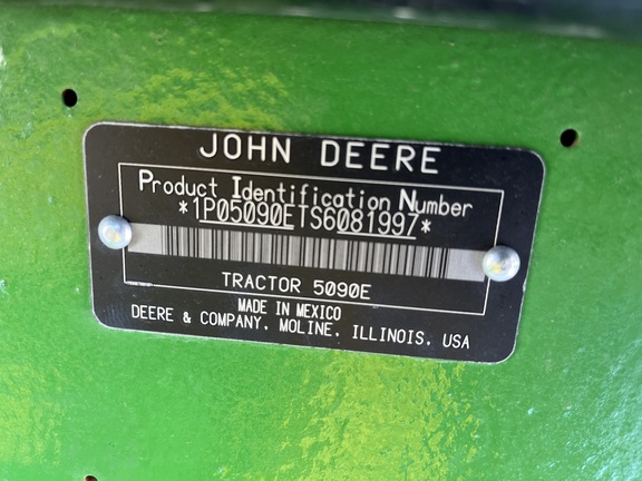 2025 John Deere 5090E Tractor