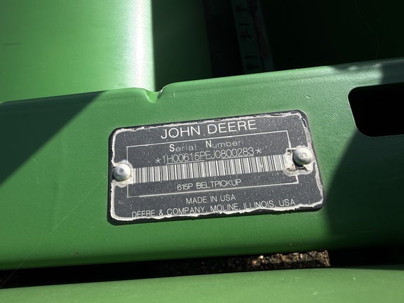 2018 John Deere 615P Header Combine