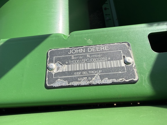 2018 John Deere 615P Header Combine