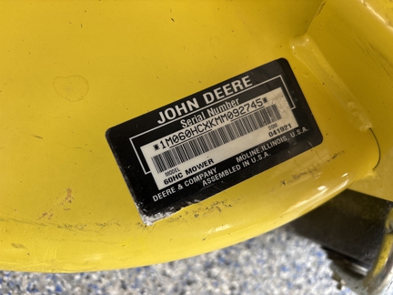 2021 John Deere X734 Garden Tractor