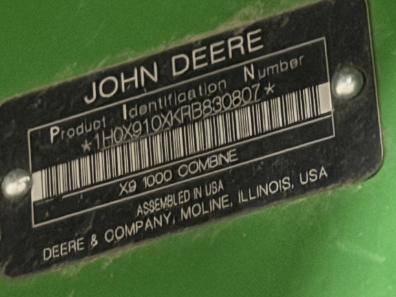 2024 John Deere X9 1000 Combine