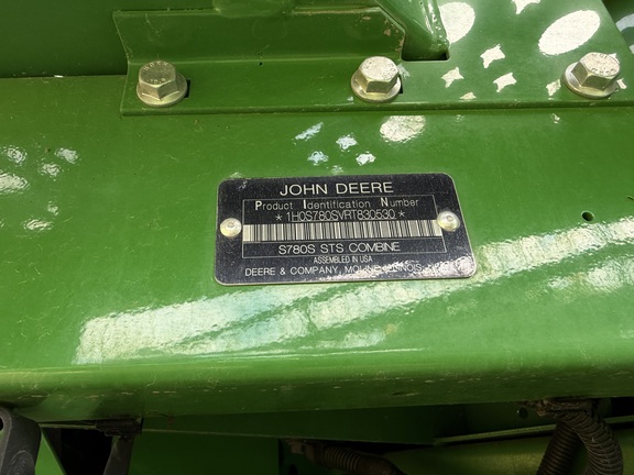 2024 John Deere S780 Combine
