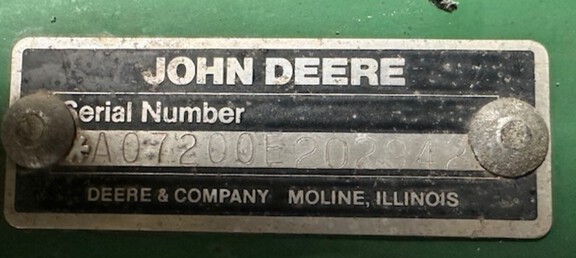 1989 John Deere 7200 Planter