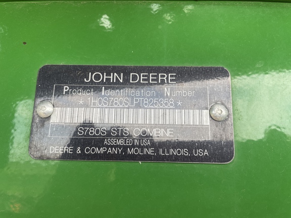 2023 John Deere S780 Combine