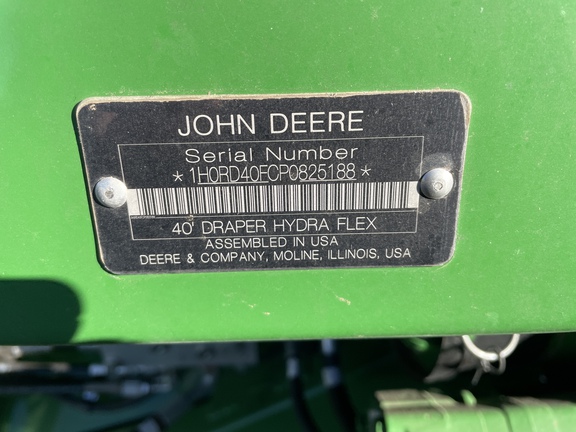 2023 John Deere RD40F Header Combine