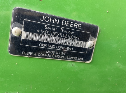 2021 John Deere C16R STALKMASTER Header Corn Head