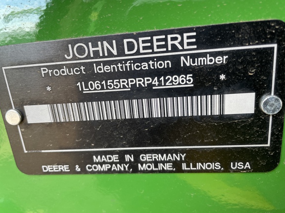 2024 John Deere 6R 155 Tractor