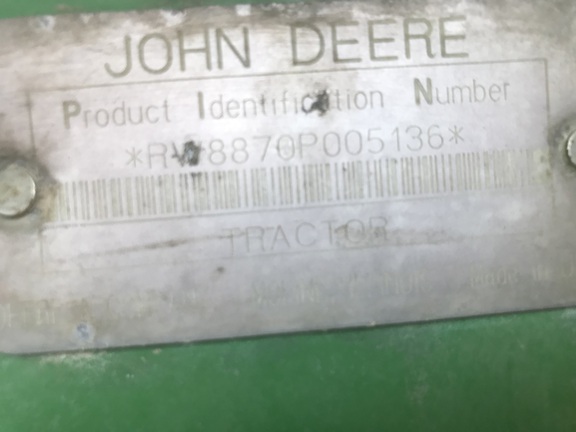 1996 John Deere 8870 Tractor 4WD