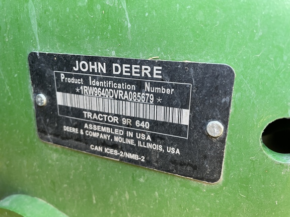 2024 John Deere 9R 640 Tractor 4WD