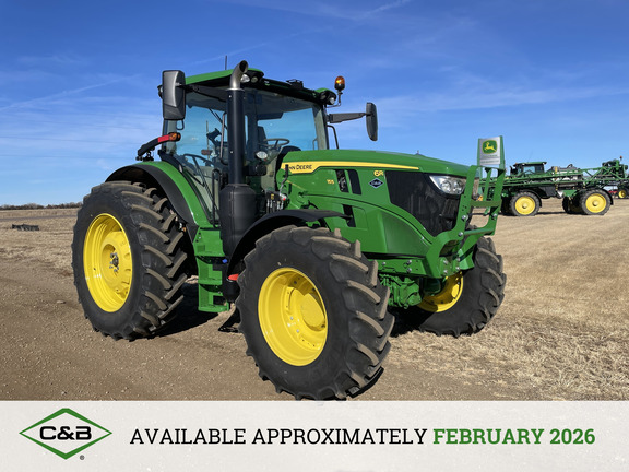 2025 John Deere 6R 155 Tractor