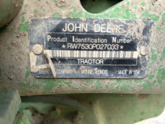 2011 John Deere 7530 Premium Tractor