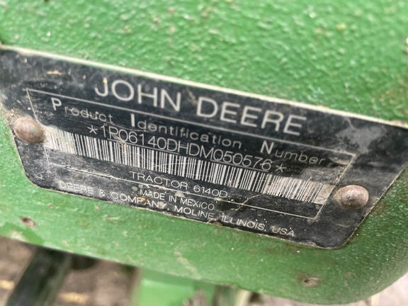 2013 John Deere 6140D Tractor