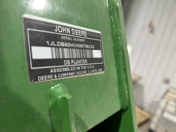 2022 John Deere DB60 Planter