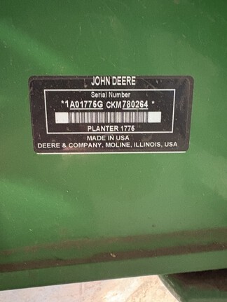 2019 John Deere 1775NT Planter