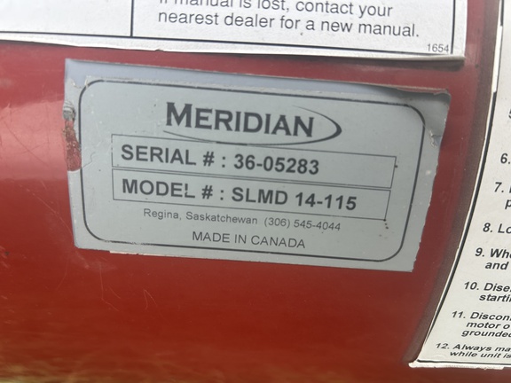 2016 Misc SLMD 14-115 Grain Auger