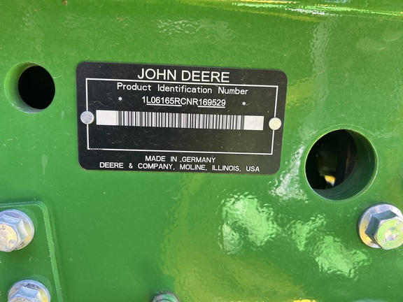 2023 John Deere 6R 165 Tractor