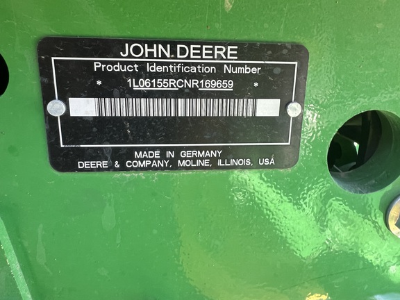 2023 John Deere 6R 155 Tractor