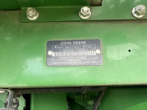 2019 John Deere S780 Combine