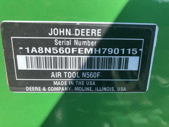 2021 John Deere N560F Air Seeder