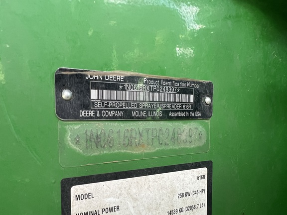 2024 John Deere 616R Sprayer/High Clearance