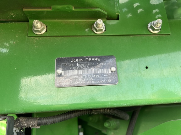 2021 John Deere S780 Combine