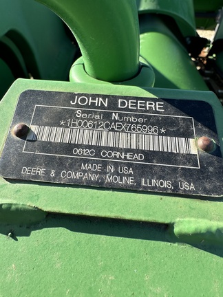 2014 John Deere 612C Header Corn Head