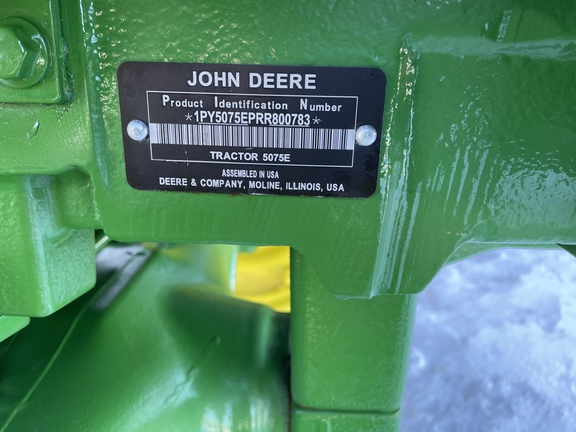 2024 John Deere 5075E Tractor