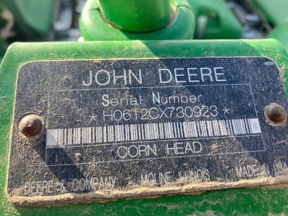 2009 John Deere 612C Header Corn Head