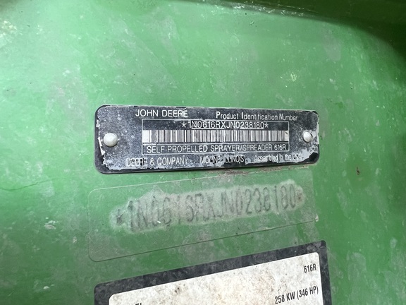 2023 John Deere 616R Sprayer/High Clearance