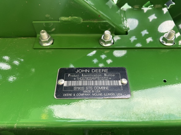 2021 John Deere S780 Combine
