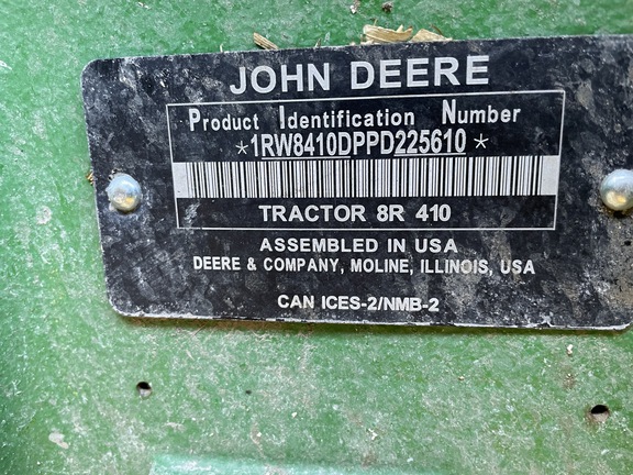 2023 John Deere 8R 410 Tractor