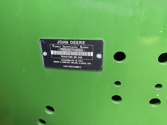 2024 John Deere 9R 540 Tractor 4WD
