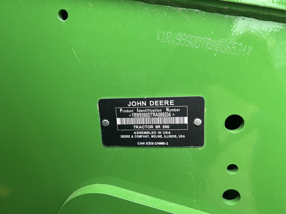 2024 John Deere 9R 590 Tractor 4WD