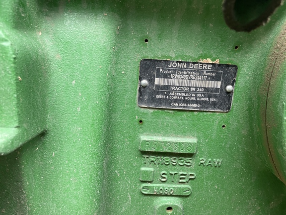 2024 John Deere 8R 340 Tractor