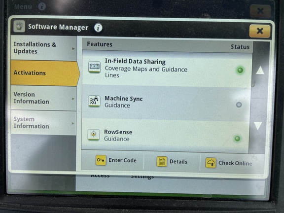 2023 John Deere 8RX 410 Tractor Rubber Track