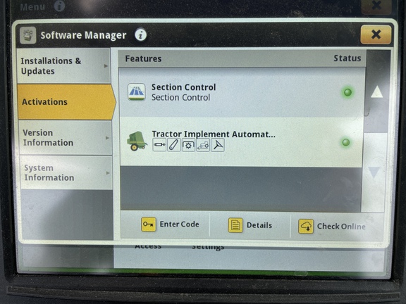 2023 John Deere 8RX 410 Tractor Rubber Track