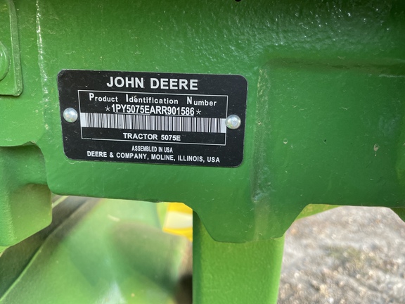 2024 John Deere 5075E Tractor
