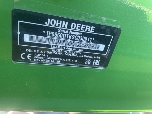 2025 John Deere 6R 195 Tractor
