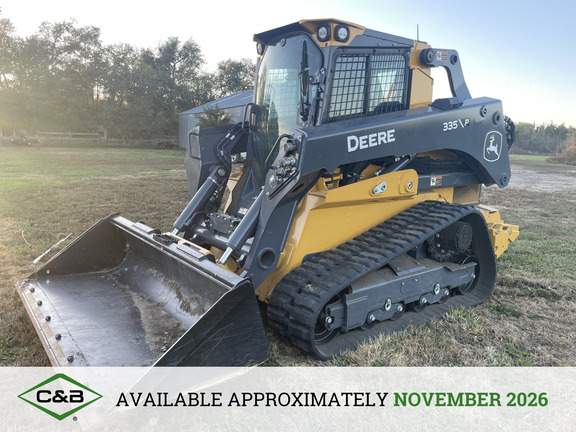 2025 John Deere 335 P Compact Track Loader