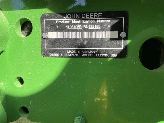 2024 John Deere 6R 195 Tractor